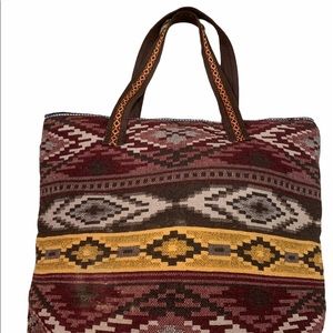 AMERICA & BEYOND BOHO AZTEC WESTERN BAG